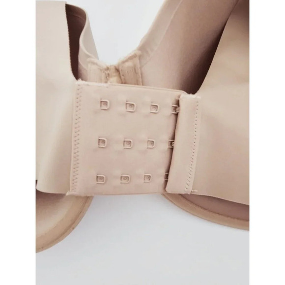 Soma 360 Vanishing Perfect Coverage Lace Beige Nude Underwire T-Shirt Bra 40DDD - Picture 6 of 8